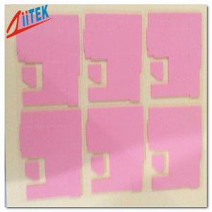 Good Thermal Performance Pink Thermal Gap Filler For Handheld Portable Electronics , 3.0 W/MK