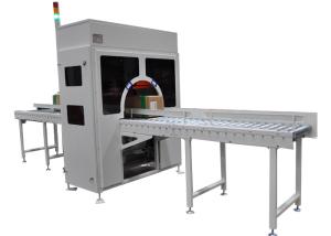 Buy cheap 400kg Tape Wrapping Machine Adjustable Ribbon Packaging With Touch Screen product
