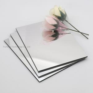 Buy cheap External Wall Cladding Decorative Mirror Aluminum Composite Panel product