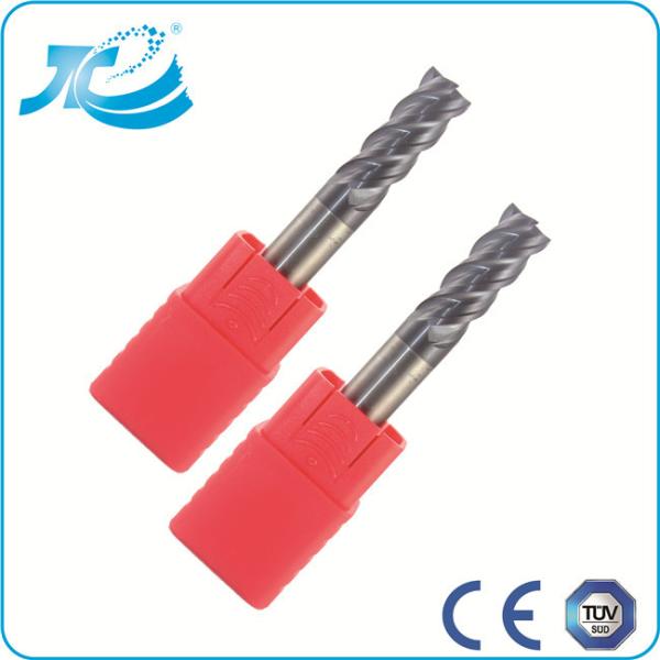 Hardness 65 Square End Mills for Aluminum , Custom End Mills