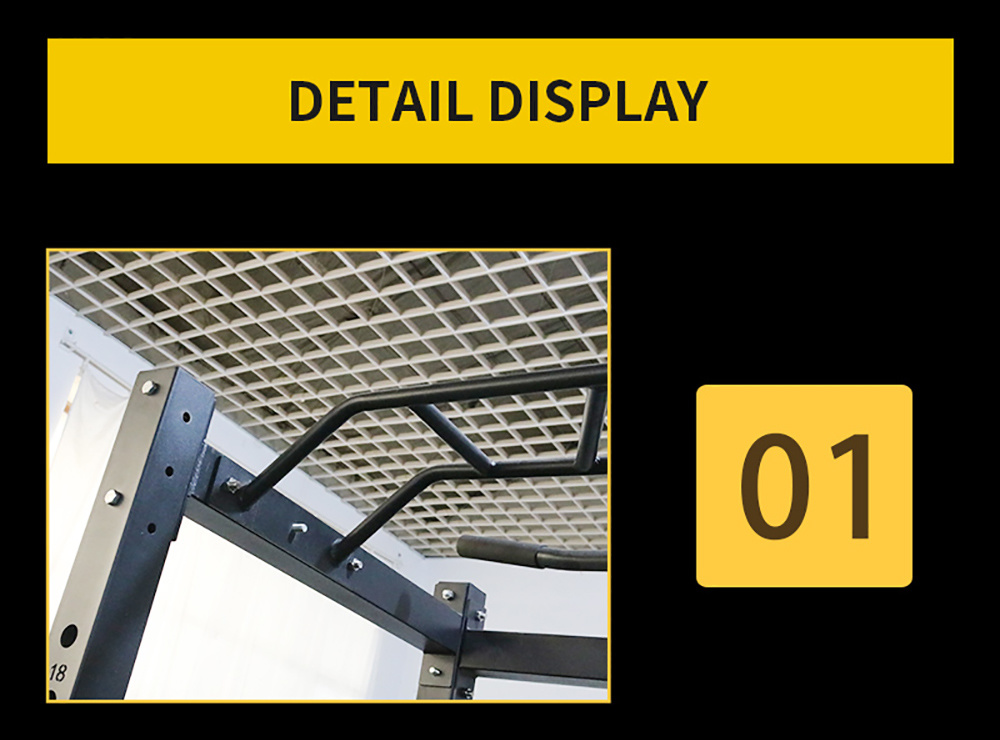 Heavy Duty Exercise Fitness Workout Gym Basic Equipment Adjustable Strength Half Rack