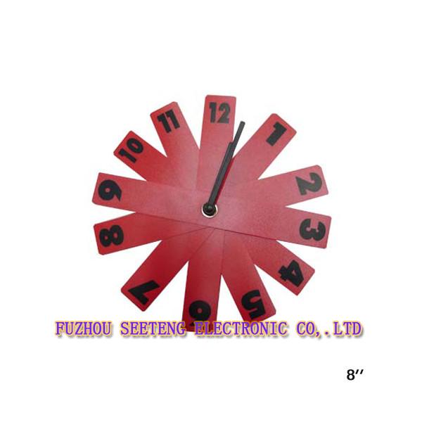 Quality Nice color high quality  new design round shape  wall clock models for sale