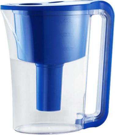 Quality AS / ABS / PP Direct Drinking Plastic Water Filter Pitcher Display Sreen Included 3.5L for sale