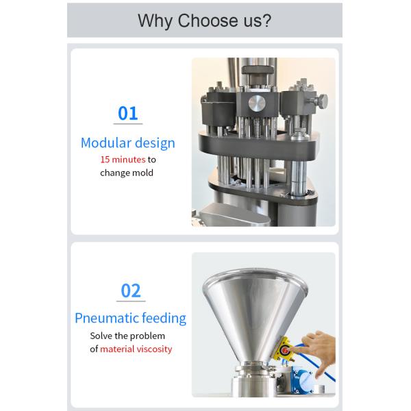 NJP400 Pharmaceutical Capsule Filling Machine Fully Automatic High Speed Capsule Filling Machine