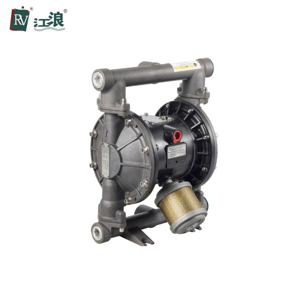 Quality 1 Inch Dual Double Diaphragm Air Pump Design Aluminum Santoprene Membranes for sale