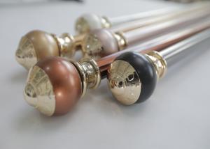 China Classical Injection Molding Window Curtain Rail Finials on sale