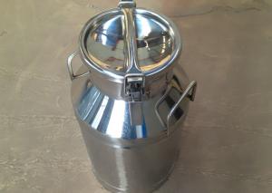 China Stainless Steel Liquid Storage Tanks / Milk Cans / Milk Bottles , FDA Certificate Approved on sale