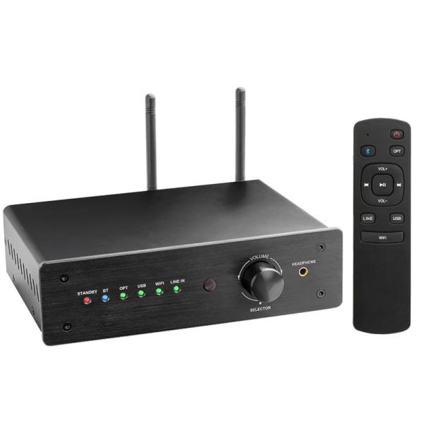 Quality HIFI Audio WiFi Wireless Stereo Amplifier TPA3116 Multiroom / Multi Zone Audio Amplifier for sale