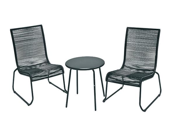 Quality EN581 Garden Folding Table And Chairs Set Easy Carry With Powder Coated Frame for sale