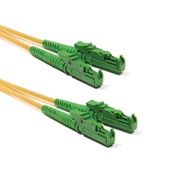 E2000-E2000 Duplex Fiber Optic Patch Cords Premium Quality SM 9/125