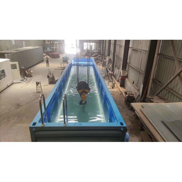 11m Long Swimming Pool Container Steel Shipping Container Waterproof Coating