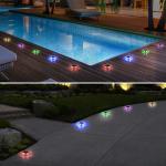 2V Waterproof Solar Dock Light Solar Led Light With 20 Lumens LED Light Source