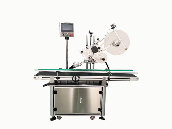 Quality Box Top Side Plane Labeler Automatic Flat Labeling Machine In Bag Pouch Lid for sale
