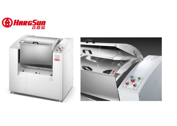Quality 150kg Horizontal Dough Mixer Machine 7500W Silver Color 24r/Min For Mixture for sale