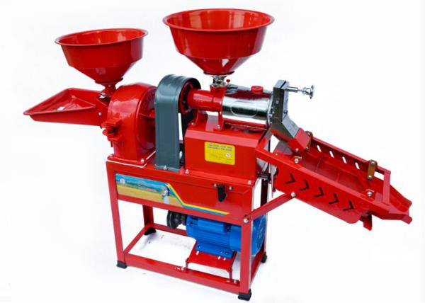 Quality Mini Width 220mm Paddy Husker Rice Milling Machine Low Noise for sale