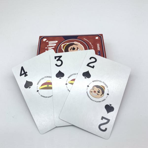 Hot Sale Custom Playing Cards Top Quality Advertising Paper Game Cards