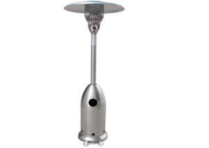 China Outdoor Silver Flexible Propane Gas Electric decorative propane patio heaters on sale