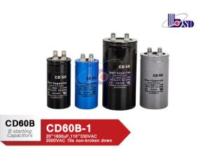 China Professional 100uf Electrolytic Capacitor 250VAC Starting Capacitor on sale