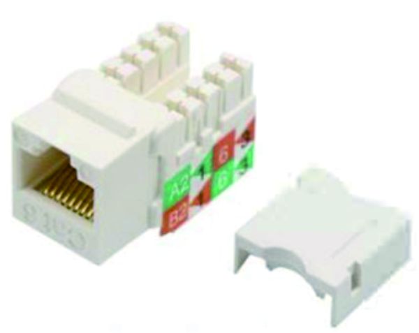 Cat.5e CAT6 RJ45 Keystone Jack