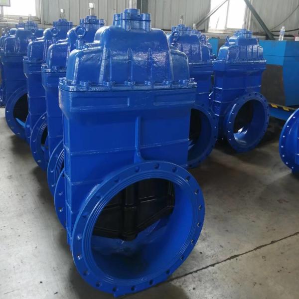 Quality DI Worm Gear Gate Valve Soft Sealing PN16 Gate Valve GGG40 for sale