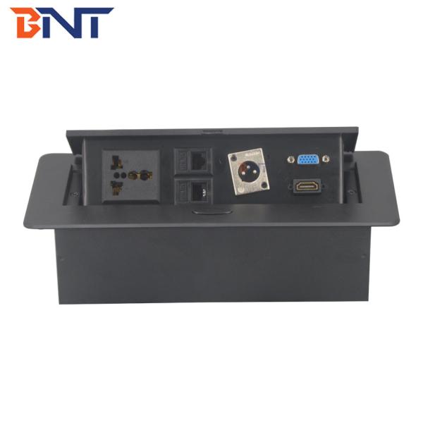 Quality used in office desk conceal design table pop up media outlet  BD621 for sale