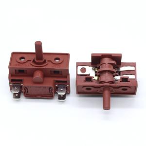 China Multi Function Red / Black Rotary Switch Used in Kitchen Appliance Electric Oven on sale