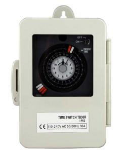 China TB30R 30A AC110V/20V 24 hours mechanical electrical timer switch on sale