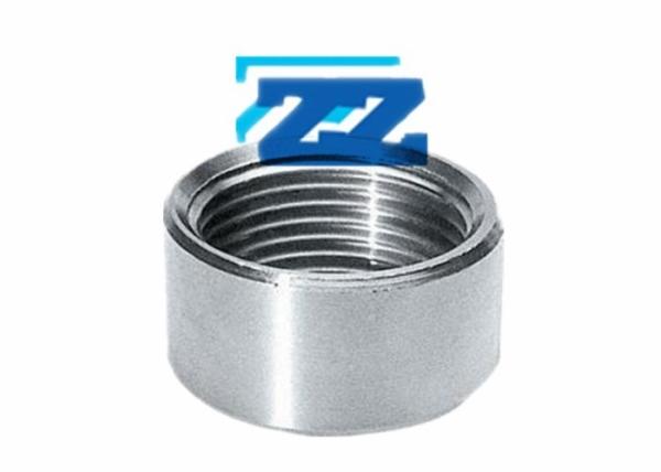 Quality BSPP Half Coupling Alloy Steel Pipe Fittings 2 " 6000 # ASTM A182 F9 Female Thread Connection for sale