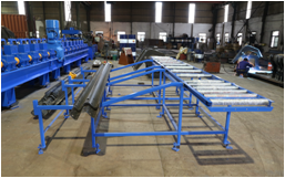 Galvanized W Beam Highway Guardrail Beam Roll Forming Machine Hydraulic Decoiler