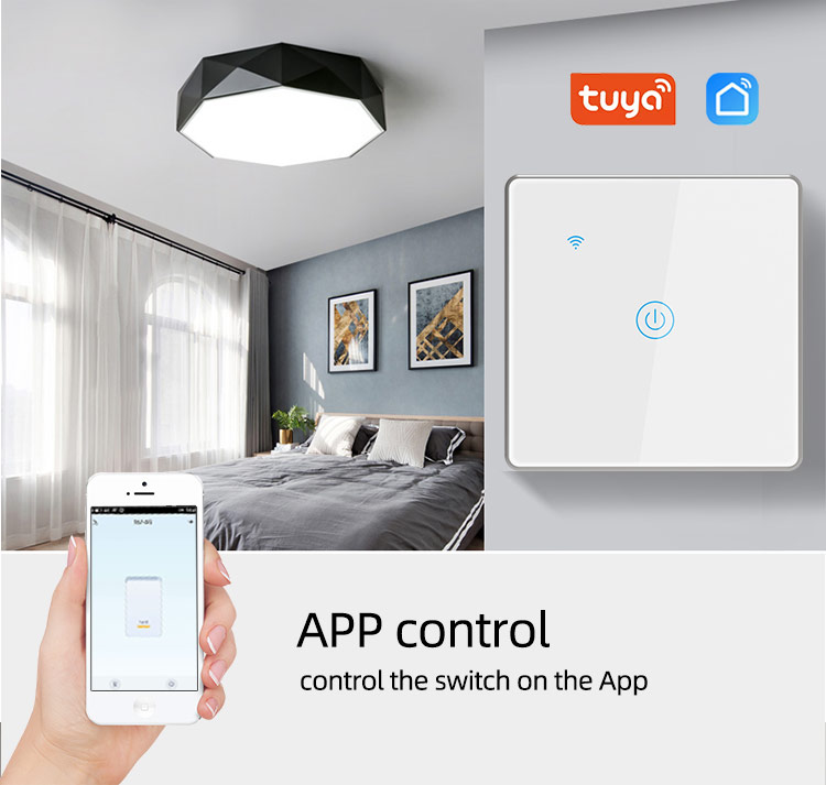 Factory Outlet Smart Life Switch WiFi Control Wall Lamp Switch Scene Mode Countdown Smart Home