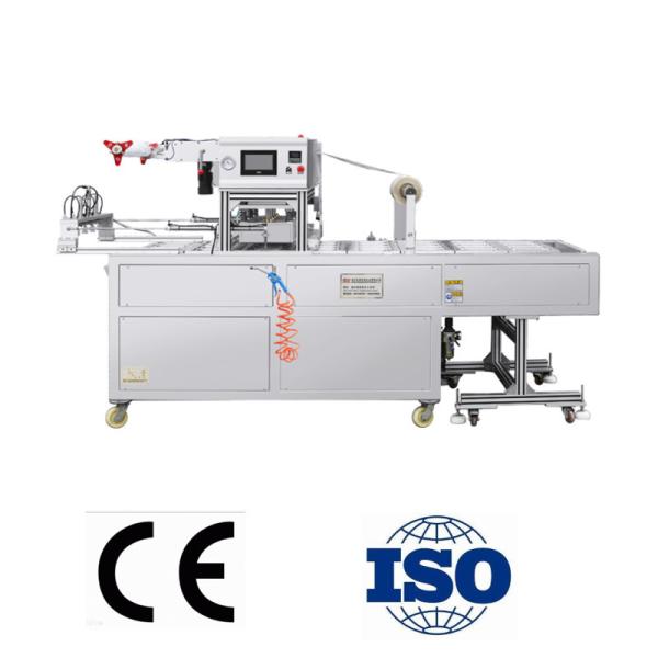 Quality Automatic Continuous MAP Tray Sealer Machine Food Packaging Machine in Pneumatic Vacuum for sale