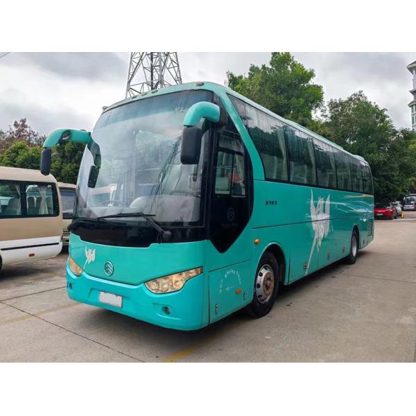 30-55 Seats Used Commercial Buses Diesel Fuel With 2 Doors