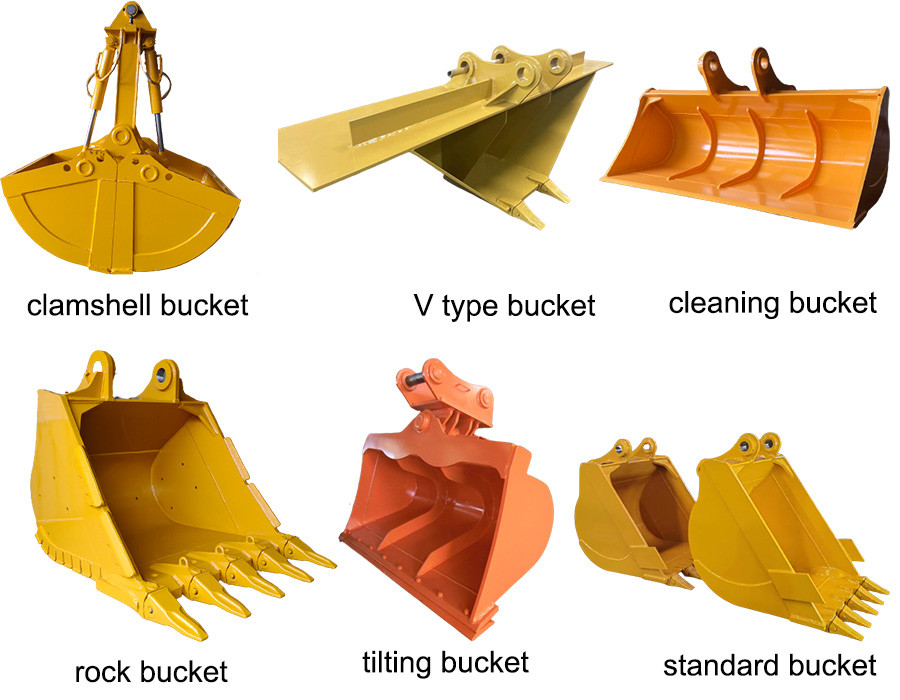 ditching Excavator Cleaning Bucket 12T-18T Can Load And Unload Earthworks