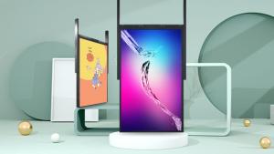 Buy cheap High Brightness 49inch Transparent LCD Screen Window Display Signage product