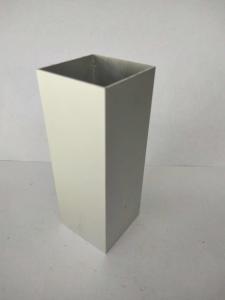 Buy cheap Mechanical Strength Powder Coated Aluminium Extrusions Rectangle Shape product