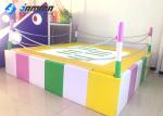 Dynamic Trampoline Interactive Projector Games with Camera Computer Integrated