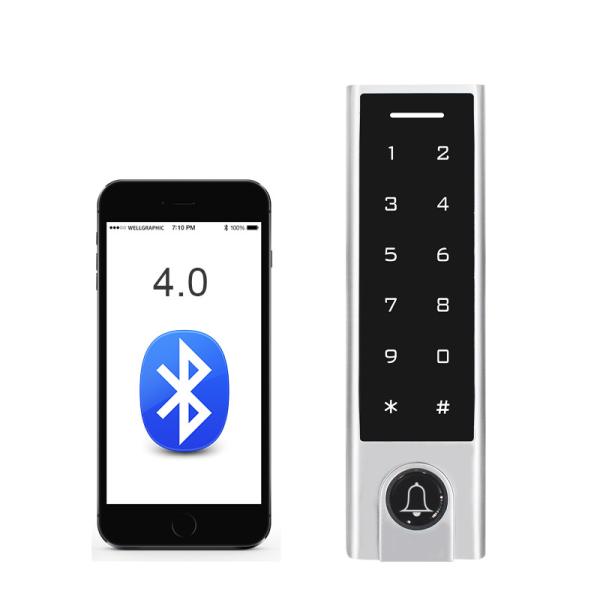 Quality Waterproof Rfid Touch Screen Access Control Keypads With Doorbell Button for sale