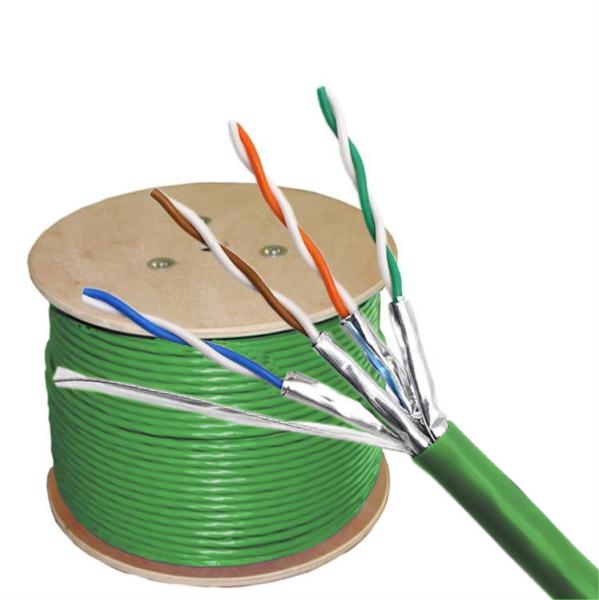 Quality Twisted Pair LSZH Jacket Category 6A Ethernet Cable For High Performance Data Transfer for sale