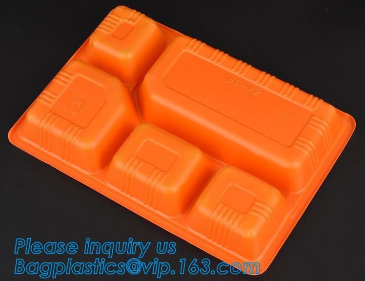 Blister large clear plastic fruit container with lid for fruit packaging,blister fruit box /container/ fruit Tray/ Clear
