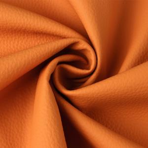High End PVC Sofa Leather 1.0mm Thickness Furniture Litchi Faux Leather