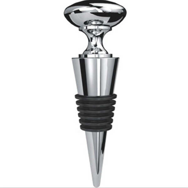 Great Promotion Gift Wine Accessories Wine Brand Promotion Gift Metal Letter A Blank Wine Bottle Stopper Wedding Favor