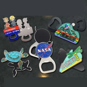China Custom Various Magnetic Metal Paint Bottle Opener Beer Bottle Opener on sale