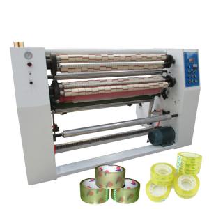 China Automatic Adhesive Tape Rewinding BOPP Tape Slitting Machine on sale