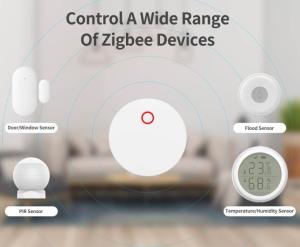 Buy cheap Smart Life Zigbee Smart Hub Home Control 75*23mm WiFi 802.11 B/G/N product