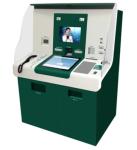 Multifunctional Banking VTM Virtual Teller Machine With Phone For Communication