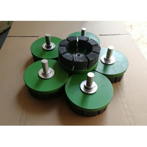 Maximum Fill Density Turbo Line 150mm Silicon Carbide Disc Deburring Brushes