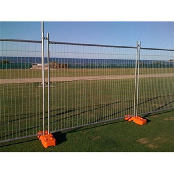 Australia Standard Galvanized Temporary Mesh Fence Movable With PVC Feet