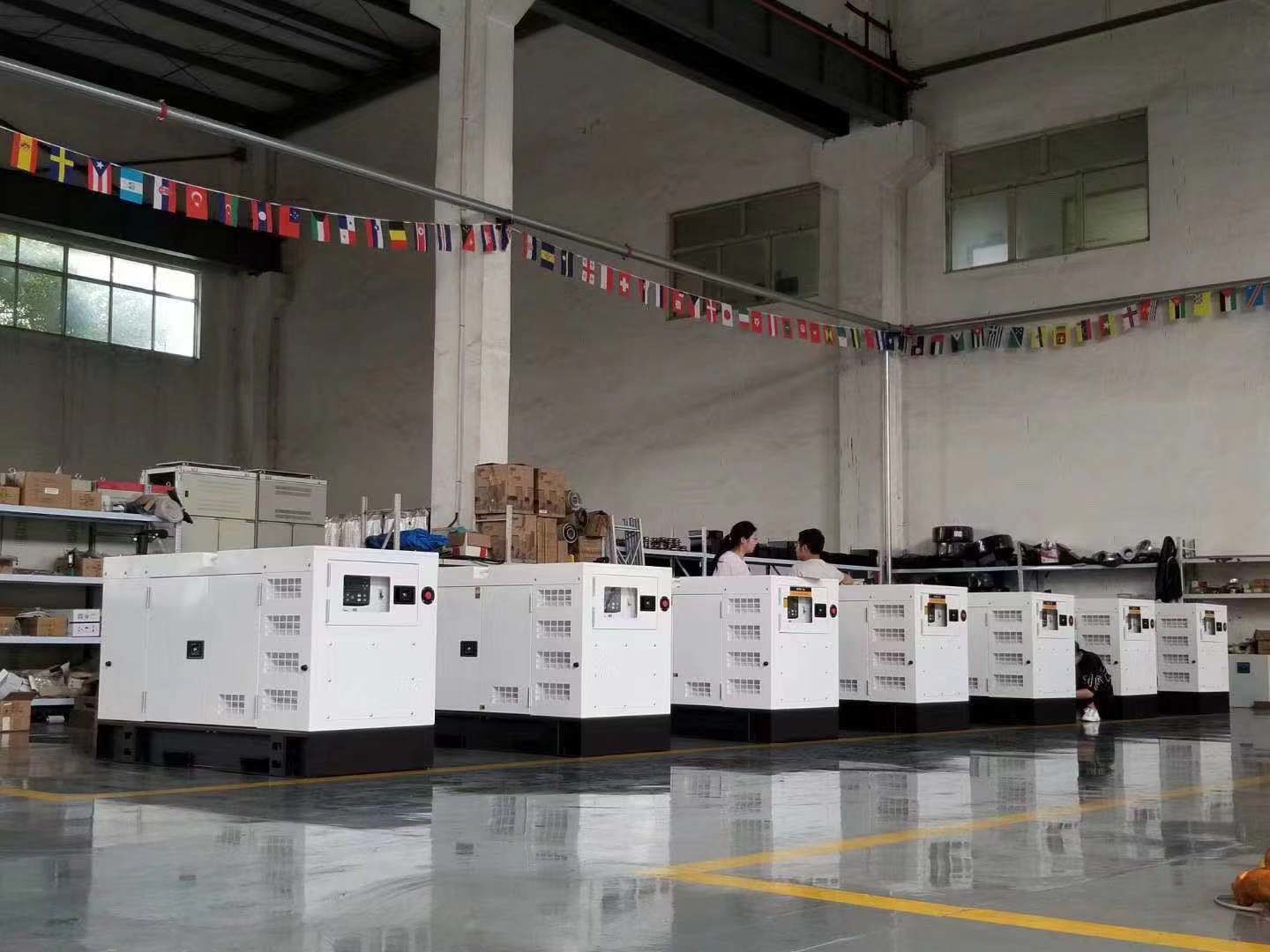 Small silent Weichai diesel generator set for home or small factory in remote area