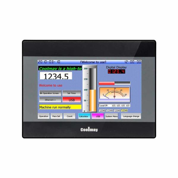 Quality 7" Type C HMI Control Panel Interface Human Machine 800*480 TK6070FH Rs232 Rs485 for sale