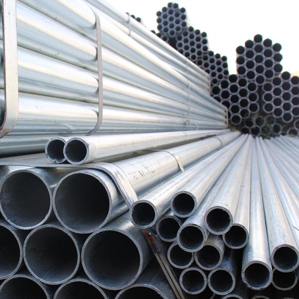 90g/M2 Galvanized Steel Pipe With Zinc Coating Z60 21.3mm Diameter